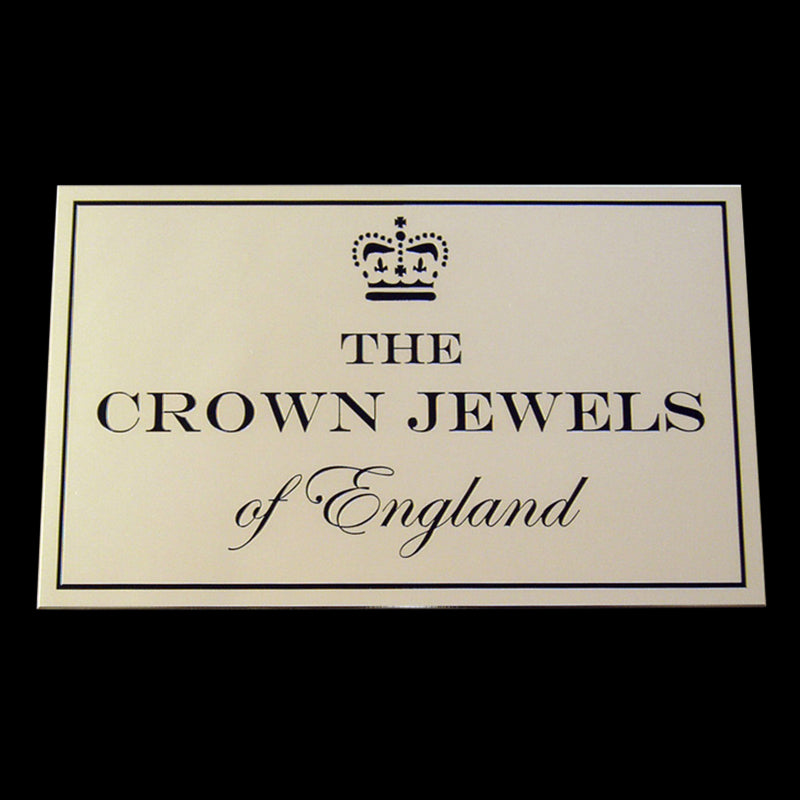 Polished Brass Plaque 4